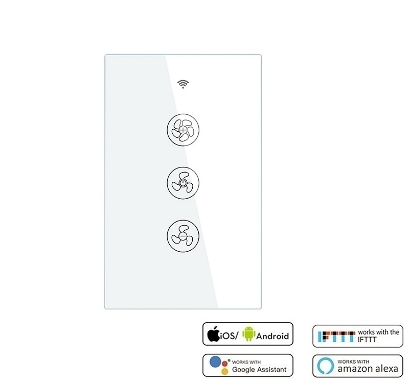 US AU Standard WIFI Fan Switch