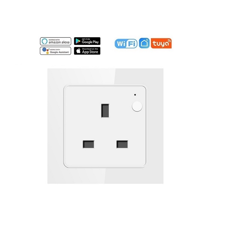 Smart Single Wall Socket UK Plug