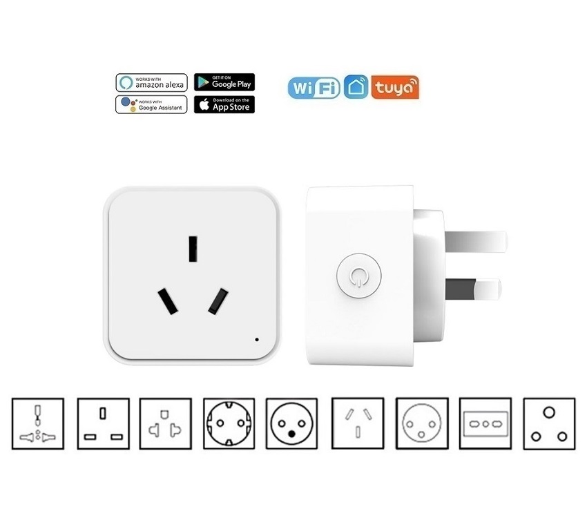 Smart Wifi Zigbee AU Power Plug 16A SAA Socket with Power Monitoring