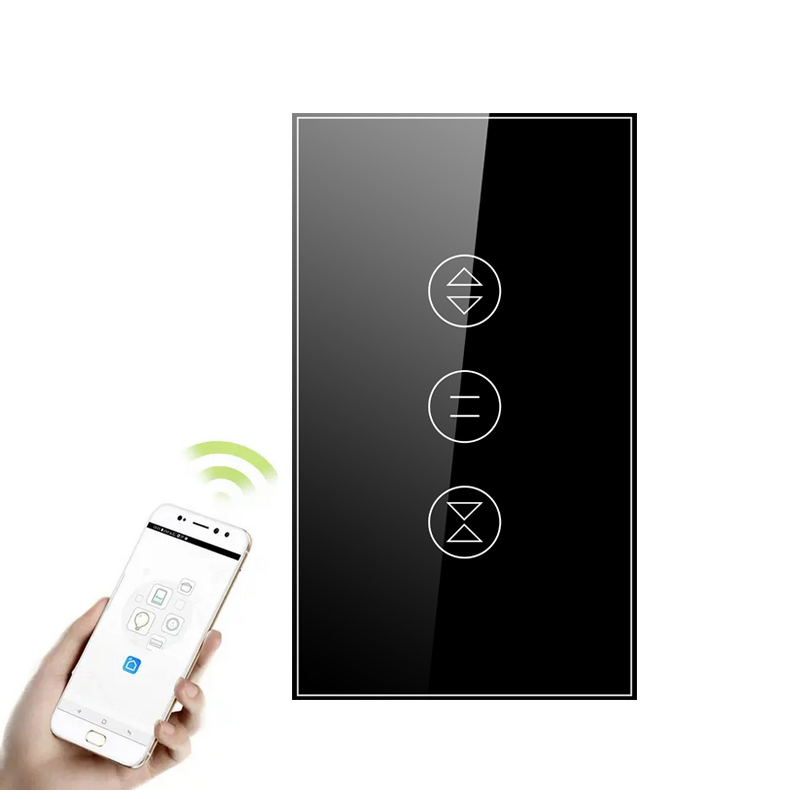 US AU Standard Smart Curtain Switch Shutters Control Switch