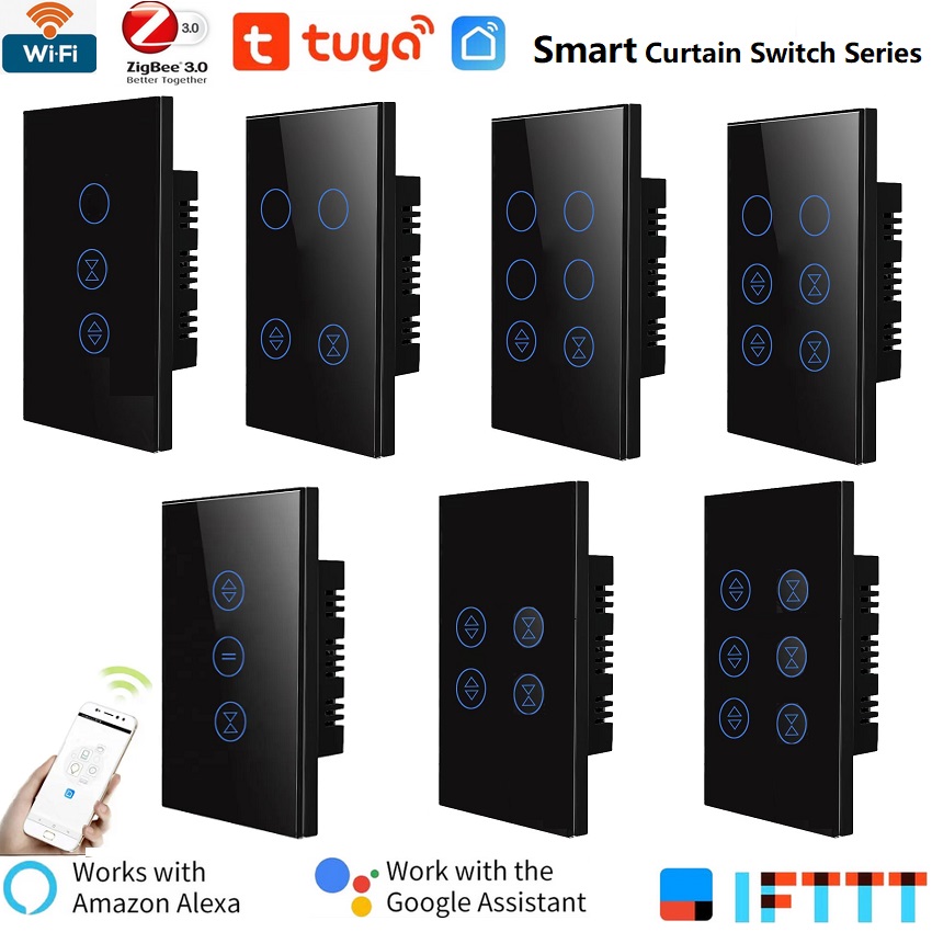 Smart Curtain Controller WIFI Shutters Switch Series